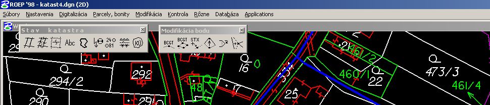 Cadaster map